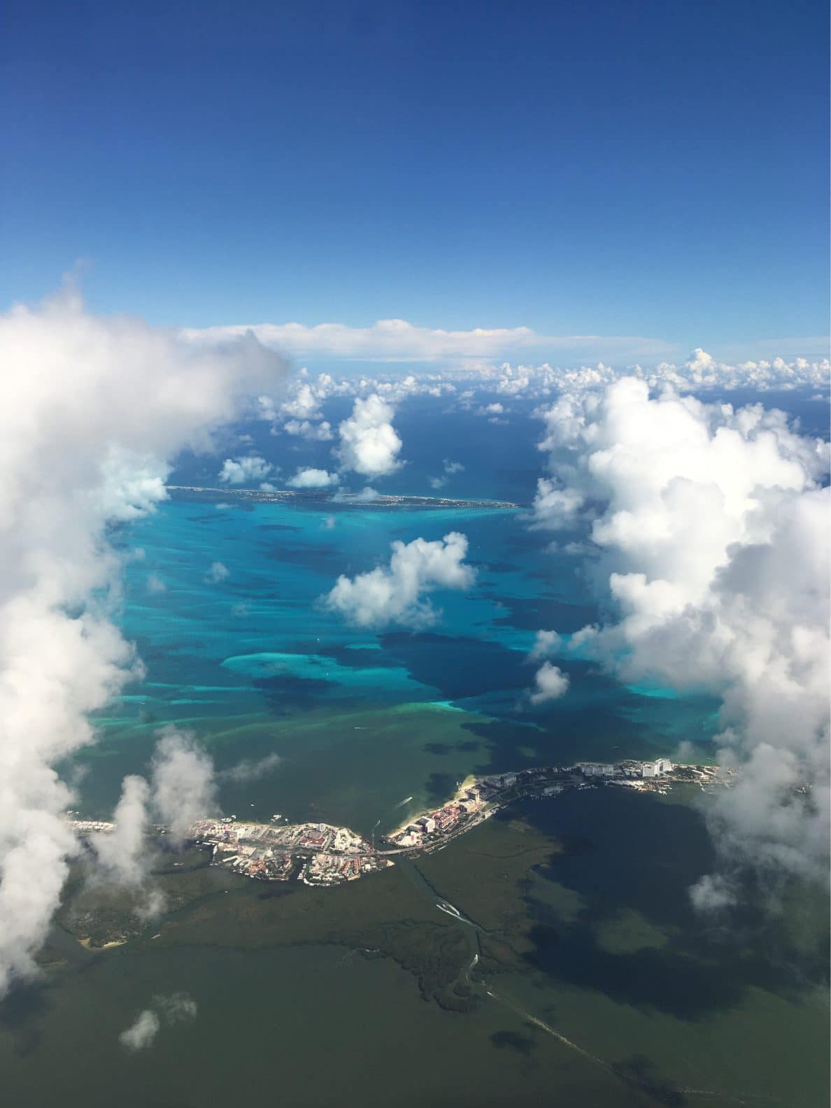 fLYING INTO MEXICO