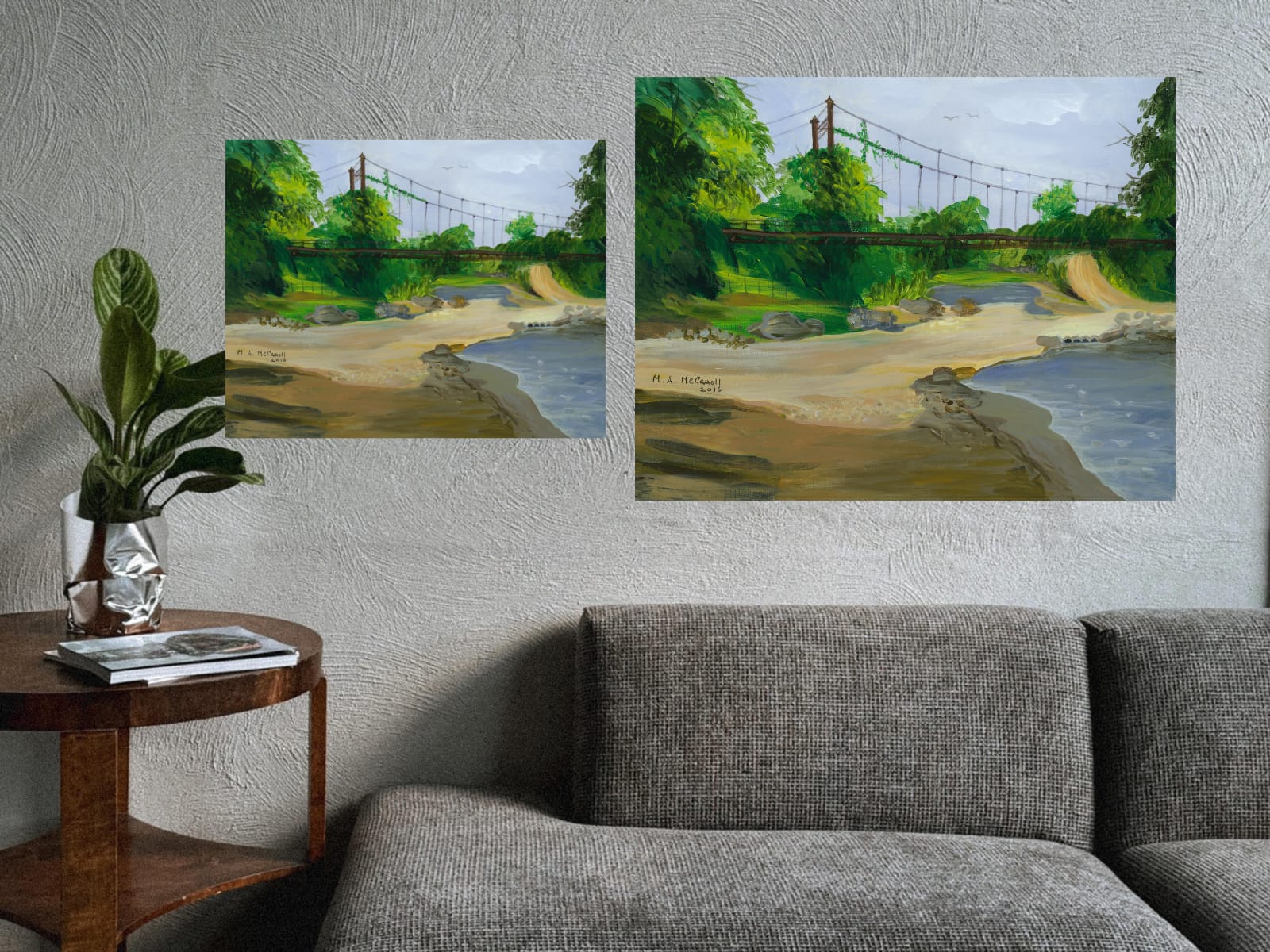 Choosing the Right Size Artwork for Your Space